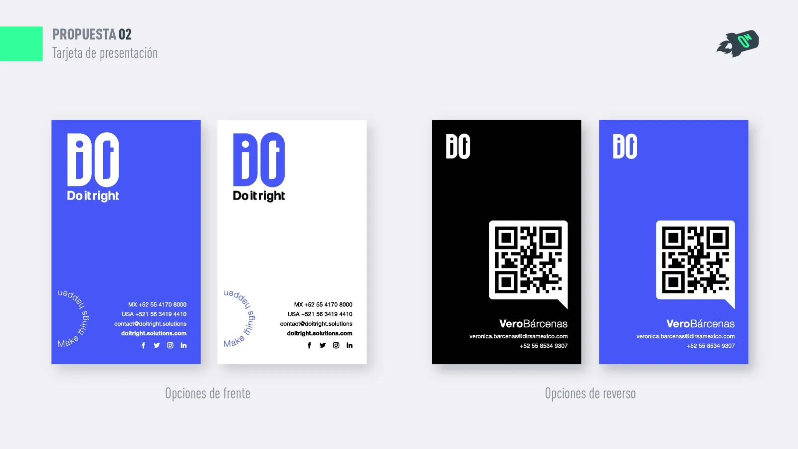 Do It Right: pieza del proyecto
